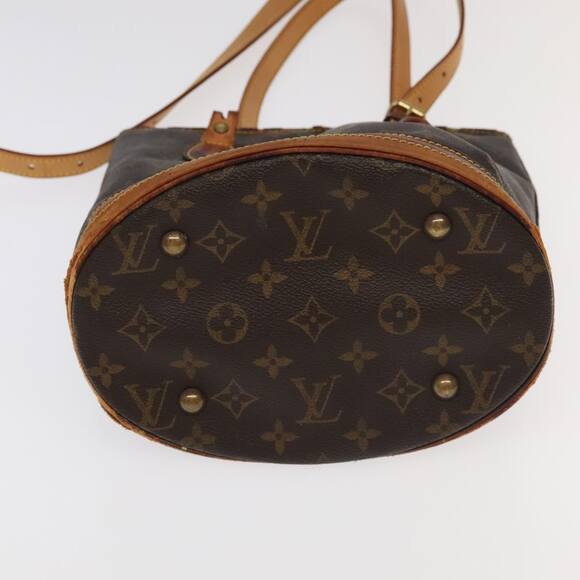 LOUIS VUITTON Monogram Bucket PM Shoulder Bag M42238 - Picture 11 of 16